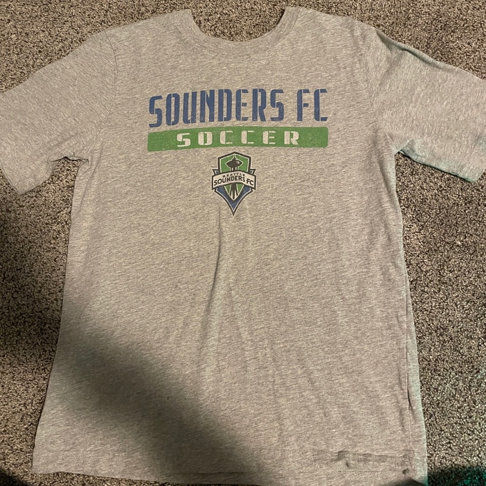 Sounders fc soccer tshirt boys xl (16-20)